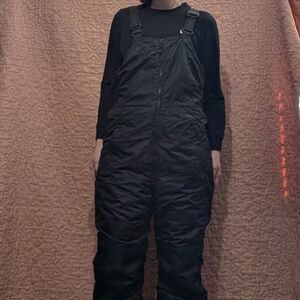 All in Motion Black Overalls